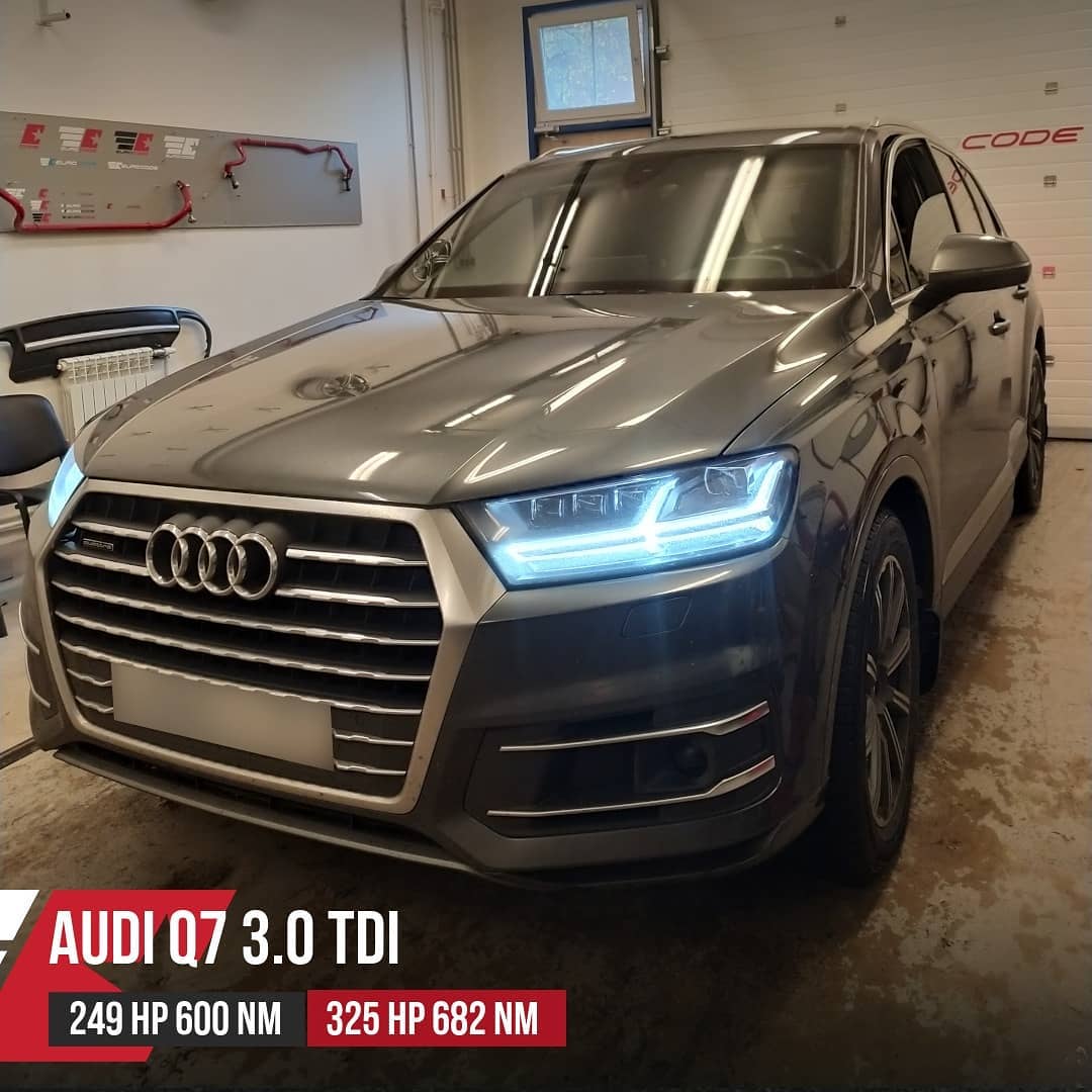 Чип тюнинг Ауди Q7 4m 3.0TDI 45 TDI